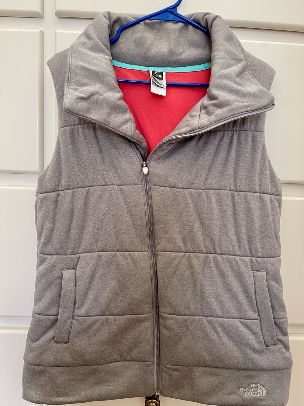 The North Face Women's Gray Puffer Vest